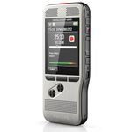 Philips PocketMemo Recorder SpeechExec DPM6000/02 Push Button Professional Dual Microphone Rechargeable Battery Colour Display