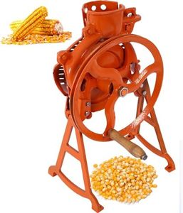 CuisinSmart Corn Sheller Hand Crank Corn Thresher Tool Quick Corn Cob Stripper Tool for Farms and Families