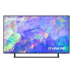 Samsung 50 Inch CU8500 4K UHD Smart TV (2023) - Air Slim Design TV With Centre Stand & Alexa Built In, 4K Crystal Processor, Object Tracking Sound, Multi View, Gaming TV Hub & Smart TV Content