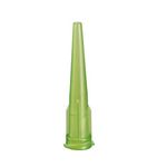 sourcing map Industrial Blunt Tip Tapered Dispensing Fill Needle 14ga X 1.26" Olive 120pcs