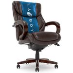 La-Z-Boy 45783 Bellamy ComfortCore Traditions Executive Office Chair, Coffee (Brown)