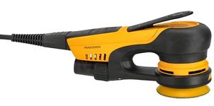 Mirka DEROS II 350 Random Orbital Sander Grip for Ø 77mm Sandpaper/Orbit 5.0mm / 230V mini Electric Sanding Machine UK-Plug Orbit Sanding Power Tool for dust-Free Sanding of Wood, Drywall, and Metal