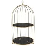 Healvian Cosmetic Rack Bird Cage, D