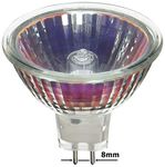 Anyray A1899Y (10)-Pack G8 Base JCDR 120 Volts 50 Watts BI-PIN Clear Wide Beam EXN Long Life 120V 50W GU8