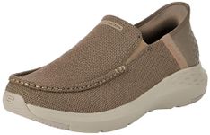 Skechers Men's Parson RALVEN Slip-On, Taupe Mesh, 10.5 UK