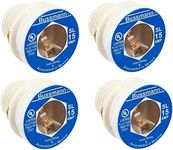 Bussmann SL-15 Low Voltage Medium Duty Time Delay Plug Fuse, 125 Vac, 15 A, 10 Ka