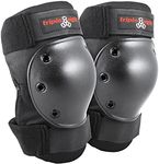 Triple Eight Kneesaver Knee Pads (1-Pair), Black, One Size