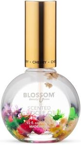 Blossom Scented Cuticle Oil, Infused with Real Flowers, Hydrating, Moisturizing, Strengthening, Made in USA, 0.92 fl. oz, Cherry