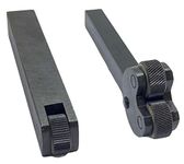 Knurling Tool Set of 2 Single Knurl Tool & Knurling Tool Pivot Head for Lathe Double Head Adjustable