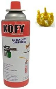 Kofy Gas Lighter Pure Butane Fuel Can For Soldering/Camping/Flame Torch/Stove Gas can 500 Ml