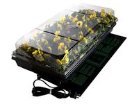 Jump Start CK64050 Germination Station w/Heat Mat Tray, 72-Cell Pack, One size, 2" Dome