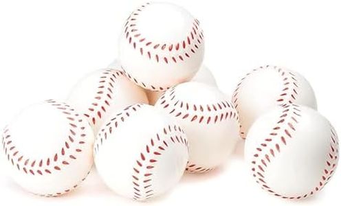 Baseball Sports Themed 2.5-Inch Foam Squeeze Balls for Stress Relief, Baseball Sport Stress Balls - Baseball Party Favors and Decoration - Bulk 1 Dozen