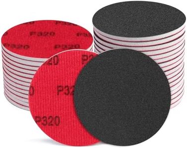 Shineboc 18Pcs 5 Inch Hook and Loop Sanding Sponge Discs 320 Grit Wet Dry Sanding Pads, Foam Sandpaper for Random Orbital Sander, Curved Surface Large-Area Sanding Polishing for Metal Wood Automotive