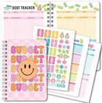 Retro Monthly Budget Planner 2025-2026 - Financial Planner Organizer Budget Book Planner, 2025 Budget Planner And Monthly Bill Organizer, Bill Book Organizer, Bill Tracker Notebook, Budgeting Book