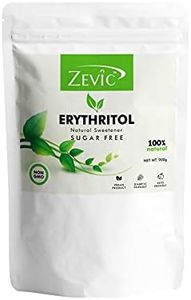 Zevic 100% Natural Erythritol Sugar Free Sweetener | Zero Calorie Sugar Free Powder | Vegan & Keto | Diabetic Friendly Sugar Powder | Organic Sugar Free Erythritol Powder - 900g
