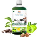 SEARCH WELLNESS Sliming juice 500ml (Pack of 1) | Supports Healthy Weight | Blend with 14 Herbs | Improve Metabolism & Digestion | Detox Liver | Non GMO & BPA Free | Sugar Free