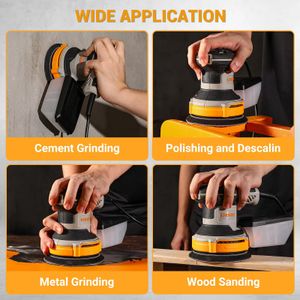 DEKOPRO 300W Orbital Sander – Powerful Electric Handheld Tool