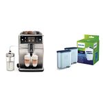 Philips Saeco Xelsis Super Automatic Espresso Machine (SM7685/04) + AquaClean Calc and Water Filter (CA6903/22)