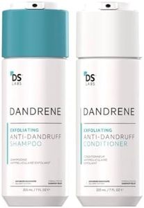 Dandrene Dandruff Shampoo and Conditioner Bundle by DS Laboratories – Shampoo and Conditioner for Itchy, Dry Scalp, Psoriasis, Seborrheic Dermatitis, For Men and Women (205ml)