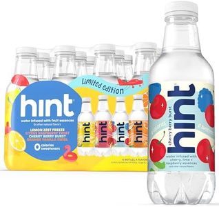 Hint Bottled Water, Summer Classics Variety Pack - Purified Flavored Water with Zero Calories, Sugar Free, Natural Flavors - 16 Fl Oz (Pack of 12)