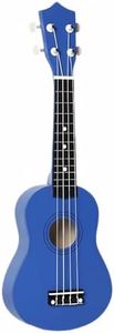 21 Inch Wooden Kids Toddler Child Children Acoustic Guitar Musical Instruments Ideal for 3-9 Year Old Boys Girls Gifts (Blue)