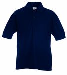 Fruit of the Loom Kids’ Short Sleeved Polo Shirt - Blue - 14 Years