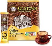 Oldtown 2 in 1 White Coffee and Creamer, 375 g