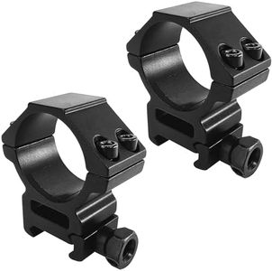 MIGHTY TACTICAL 30mm Scope Rings, 2-Pack for 20mm Picatinny Rail
