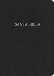 RVR 1960 Biblia Compacta Letra Grande, negro piel fabricada: Reina Valera 1960, Negro, Piel Fabricada Biblia Con Referencias / Black, Bonded Leather