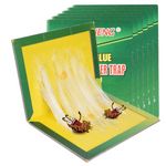 flintronic Pest Sticky Pads Trap, 6 Packs Pest Traps Boards, Extra Strong Glue Trap Pads for Multi Pests, Multi-Use Pests Trap Pads for Indoor/Outdoor/Kitchen/Garden/Home/Office