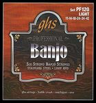 GHS PF120 Set of 6 Strings Banjo Light