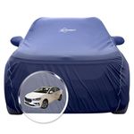 NEODRIFT 'NeoTech' Car Cover for Skoda Slavia (100% Water-Resistant, All Weather Protection, Tailored Fit, Multi-Layered & Breathable Fabric) (Colour: Blue)