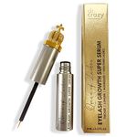 Dr. Crazy Queen of Lashes ALL-IN-ONE Eyelash Growth Super Serum, For All Lash Types Specially Mature Lashes, Lash Serum for Longer, Thicker and Stronger Eyelashes, Damage Control for Sun and Age – 8ml