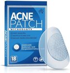 AnnaChoice Microdarts Acne Patches For Face, with Hyaluronate,Salicylic Acid-Hydrocolloid pimple patch Cute-18 patches