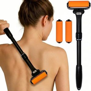 EZPIK Lotion Applicator for Back, Extendable up to 23" - Curved Design Back Lotion Applicator for Elderly/Seniors with Limited Mobility, Lotion Stick & Sunscreen Spreader for Skin Cream, Oils & More