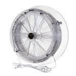 Vent-a-Matic Cord Operated Fan 162mm DGS 106 for DBL Glazing