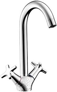Hansgrohe MySport Kitchen Sink Mixer with Swivel Spout Chrome 13864000