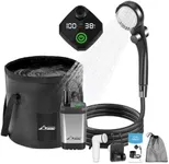 WADEO Upgraded Portable Shower, Cam