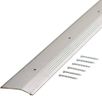 M-D Building Products 78006 Fluted 7/8-Inch by 36-Inch Carpet Trim, Silver
