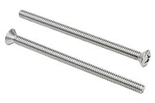 1/4''-20 X 4-1/2'' Stainless Phillips Oval Head Machine Screw, (25 pc), 18-8 (304) Stainless Steel, by Bolt Dropper