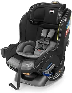 Chicco NextFit Max ClearTex Convertible Car Seat, Rear-Facing Seat for Infants 4-50 lbs., Forward-Facing Toddler Car Seat 22-65 lbs., Baby Travel Gear | Shadow/Black