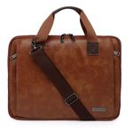 VISMIINTREND Stylish Vegan Leather Office Laptop Messenger Shoulder Bag for Men and Women | Fits 13",14", 15.6 Inch Laptops | Birthday Gift | Husband | Diwali | Corporate Gifts | Luxury