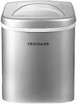 Frigidaire EFIC108-SILVER Counter top Portable, 26 lb per Day Ice Maker Machine, Silver