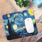 Woopme® Abstract Art Printed Non Slip Rubber Base Mouse Pad for Gaming Professional Office Laptop/Computer/PC (20 x 24 CMS)