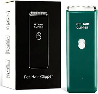 Dog Cat Home Hair Waterproof Clipper Portable Electric USB Rechargeable Pet Grooming Tools Low Noise Shaver Cordless Trimmer for Small and Large Pets