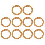 F FIERCE CYCLE 10pcs 25mm ID Exhaust Muffler Pipe Gasket for J-iangling