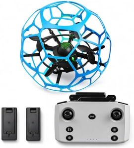 TODAMU Drone Soccer Ball with Cage, Indoor Stunt Quadcopter