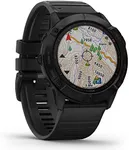 Garmin 010-02157-00 Fenix 6X Pro, Premium Multisport GPS Watch, Features Mapping, Music, Grade-Adjusted Pace Guidance and Pulse Ox Sensors, Black