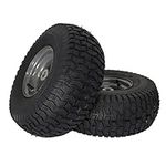 MARASTAR 21446-2PK 15x6.00-6" Front Tire Assembly Replacement for Craftsman Riding Mowers