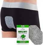 Subtle Butt Reusable Gas Neutralizers: 5 Activated Carbon Fart Pads - Gag Gift That Actually Works for Flatulence Odor Control to Stop Smelly Gas - Better than Charcoal Underwear